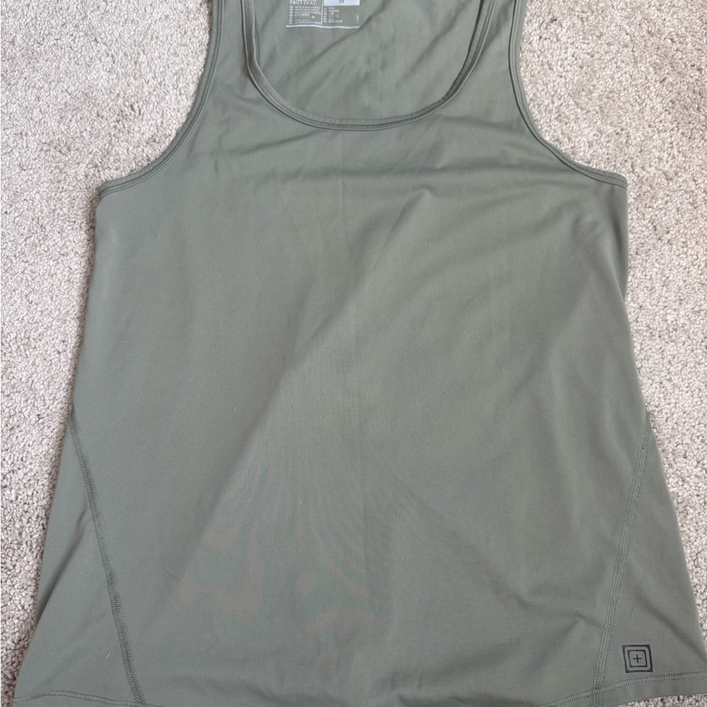 5.11 Tactical Sage Green Women's Tank Top